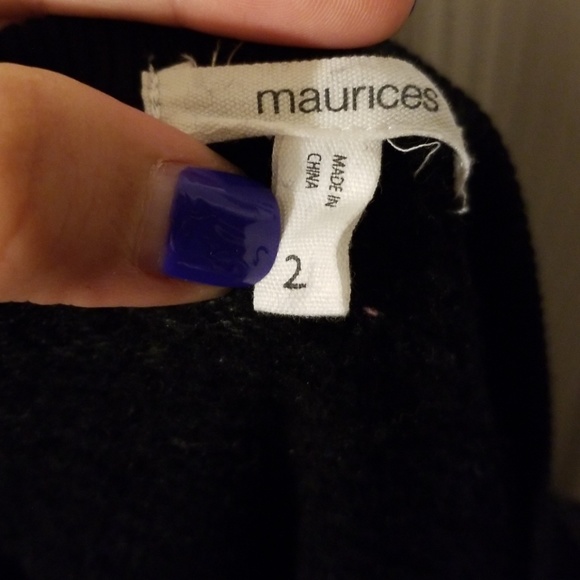 Heather black sweat shirt - Picture 3 of 3